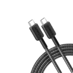 أنكر 322 كابل شحن USB-C إلى USB-C كابل 1 متر أسود