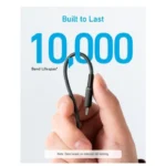 ⁦أنكر 322 كابل شحن USB-C إلى USB-C كابل 1 متر أسود⁩ - الصورة ⁦2⁩
