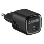 أنكر شاحن حائط بقوة 25 وات USB-C موديل A2656L11 - أسود