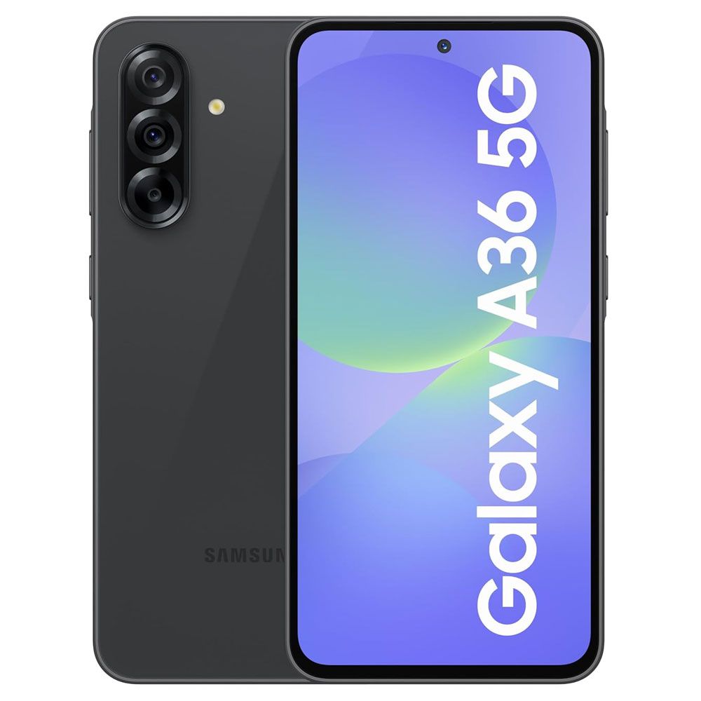 samsung-galaxy-a36-5g-black-2_1.jpg سامسونج جلاكسى A36 5G - رامات 8 جيجا - 256 جيجا بايت - الصورة 1