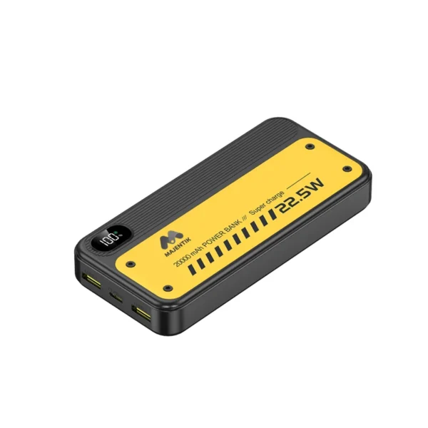 y245-3.webp باور بانك ماجنتيك Power Bank MJ-11 20000 mAh - الصورة 1