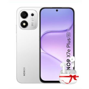 هونر X7e بلس 5G - رامات 6 جيجا - 128 جيجا بايت - فضي