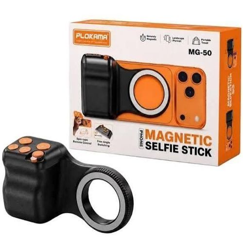 1 PLOKAMA PLOKAMA..MG-50 Magnetic Selfie Stick - الصورة 1