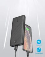 ⁦دولي Anker Portable Charger, 325 Power Bank (PowerCore Essential 20K) 20000mAh Battery Pack with High-Speed PowerIQ Technology and USB-C (Input Only) for iPhone, Samsung Galaxy, and More⁩ - الصورة ⁦2⁩