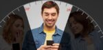 ⁦Privacy glass screen protector⁩ - الصورة ⁦2⁩