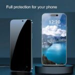 ⁦Privacy glass screen protector⁩ - الصورة ⁦4⁩